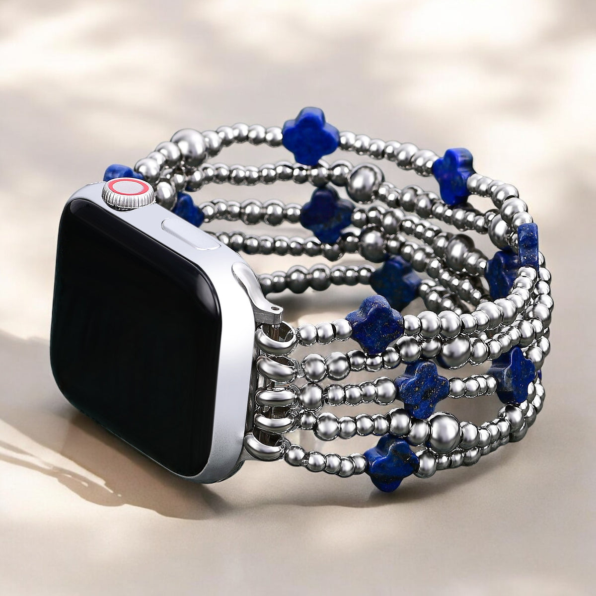 Lapis Divine Cross Stretch Apple Watch Armband