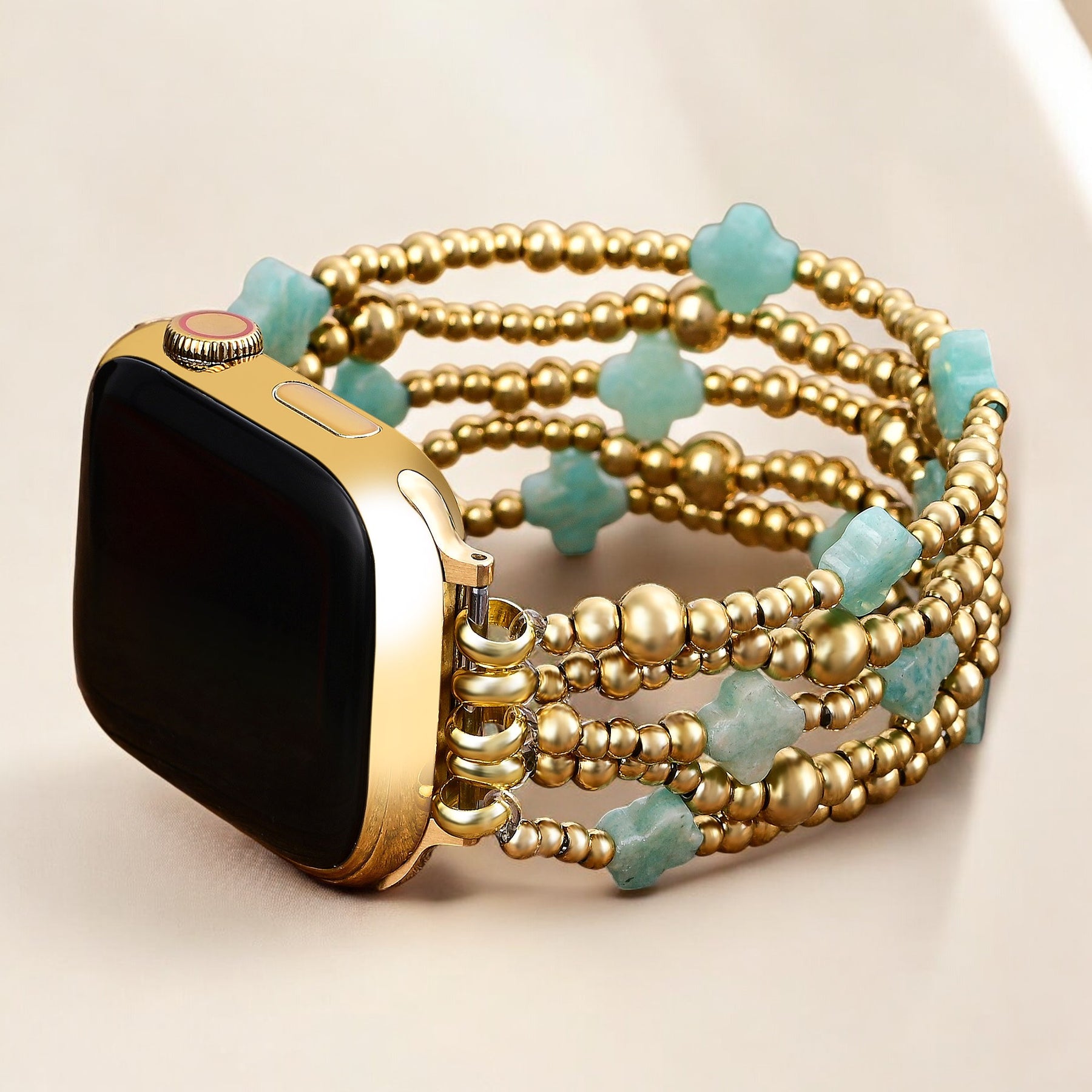 Bracelet Apple Watch Serene Blue Cross Stretch