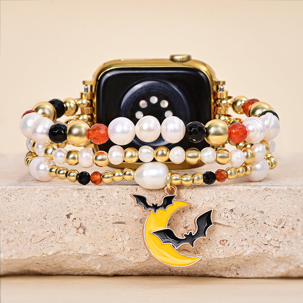Verzaubertes Leuchten Halloween Apple Watch Armband