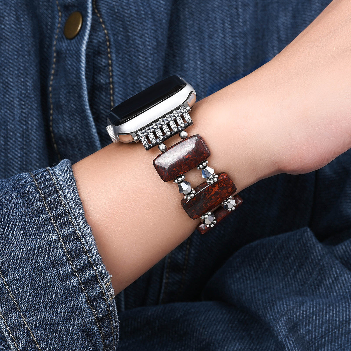 Rose Harmony Stretch Apple Watch Armband