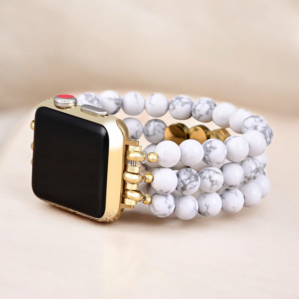 Howlite Peace Inspiration Apple Watch Armband