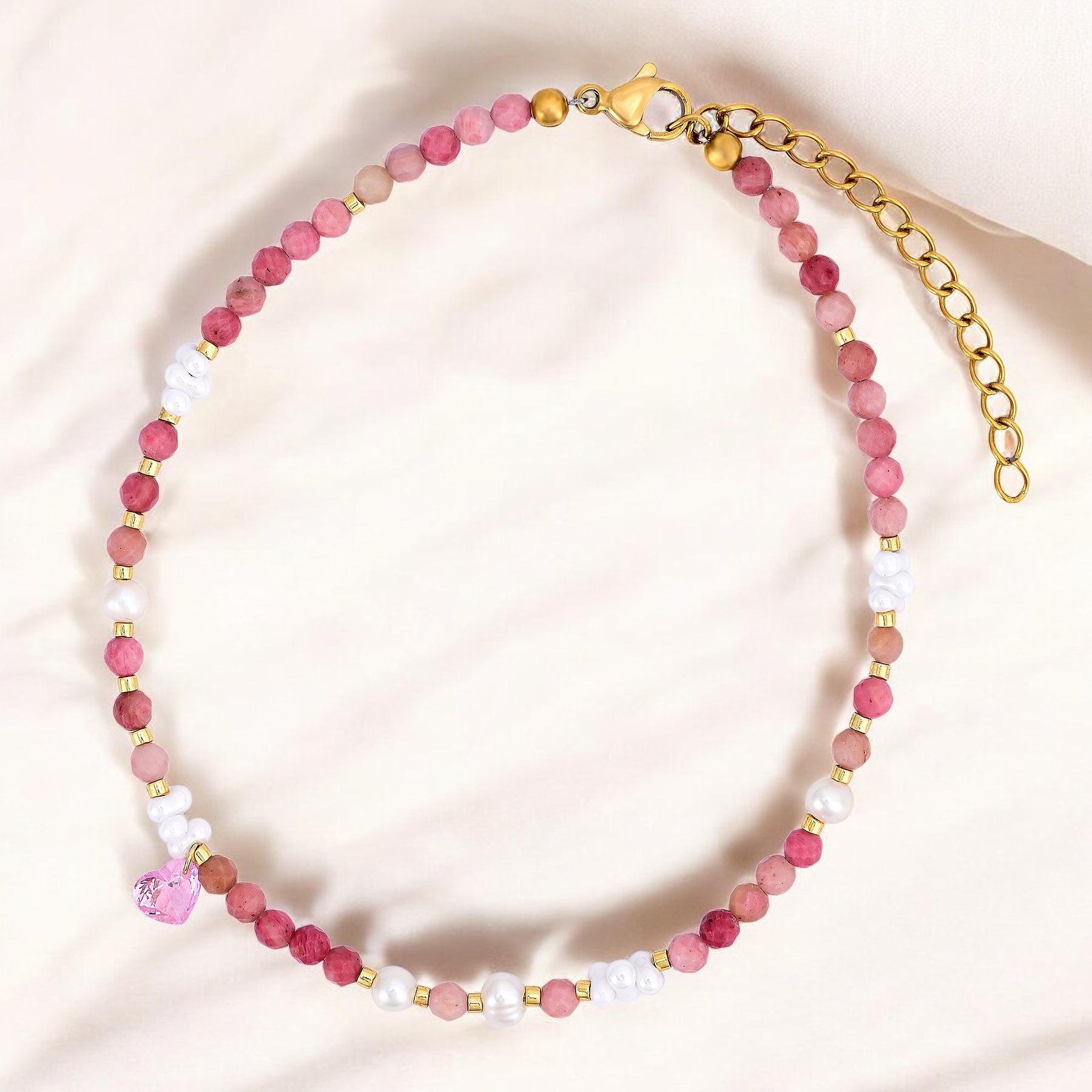 Bracelet de cheville Blush Harmony