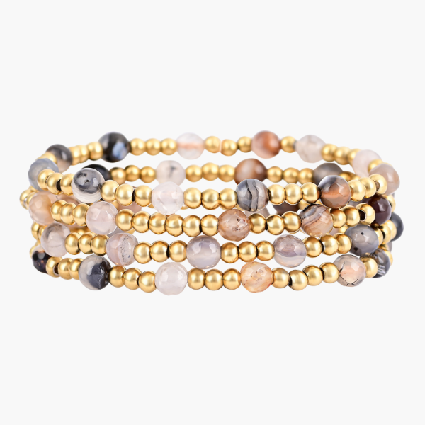 Achateleganz Armbandset