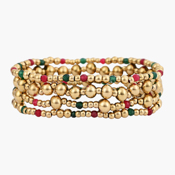 Weihnachts-Gold-Magie-Armband-Set