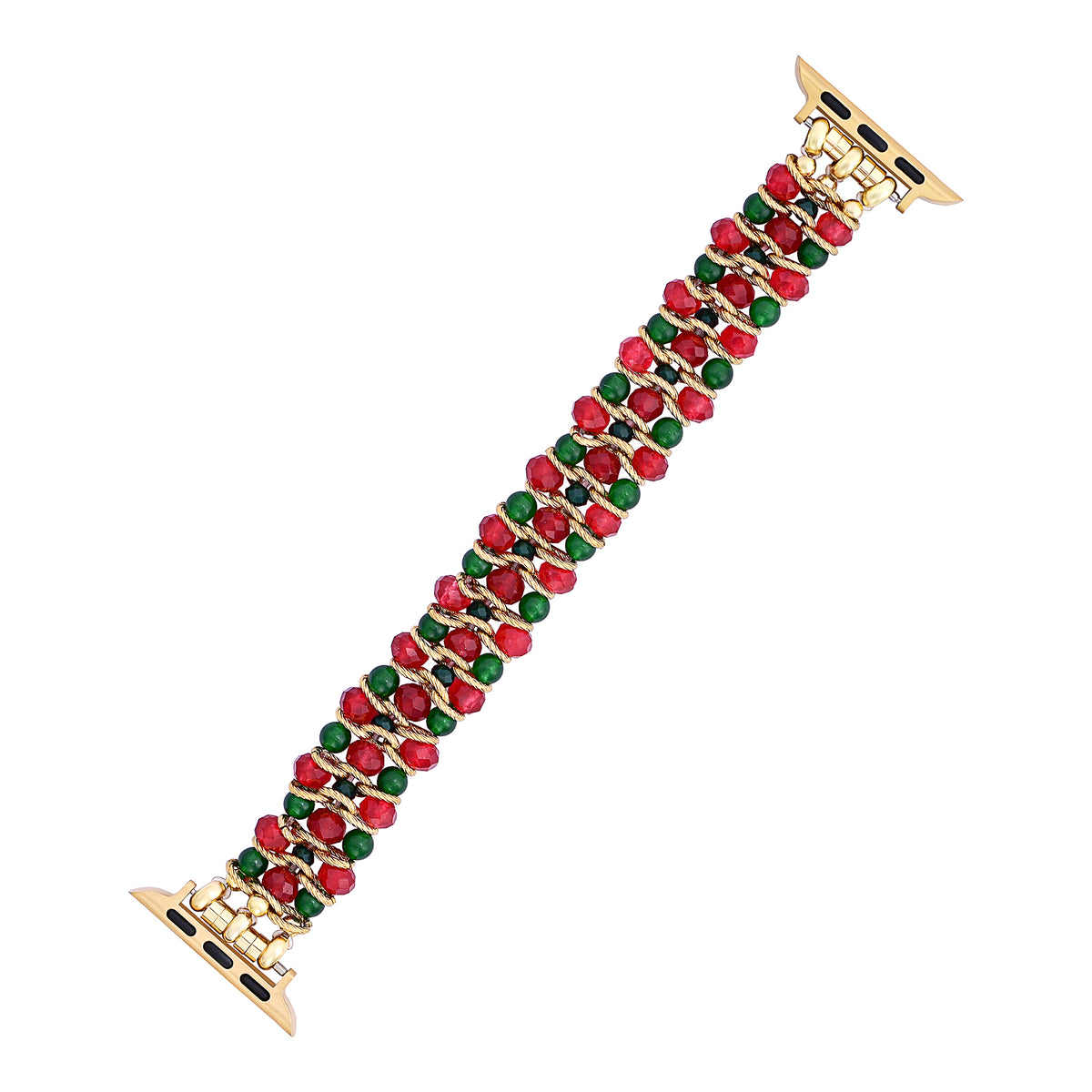 Bracelet extensible Apple Watch avec charme de Noël