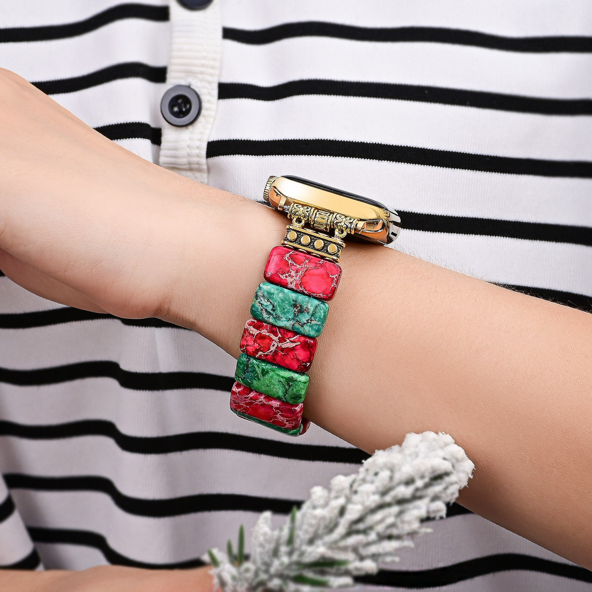 Bracelet extensible Christmas Wonder pour Apple Watch