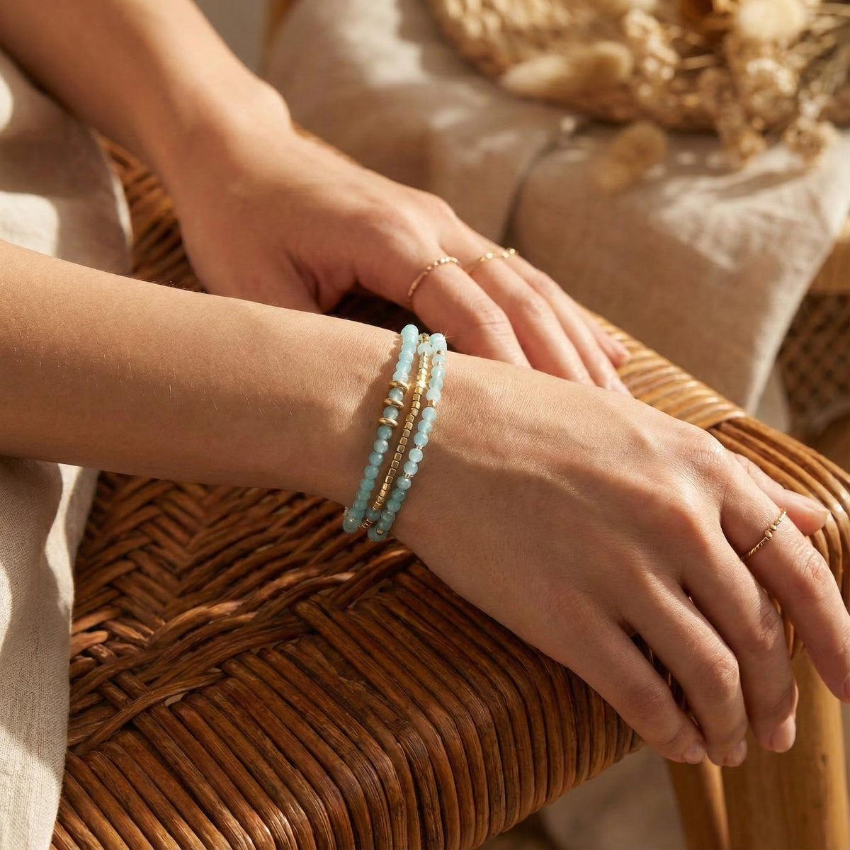 Ocean Whisper Bracelet/Collier Multi-Style