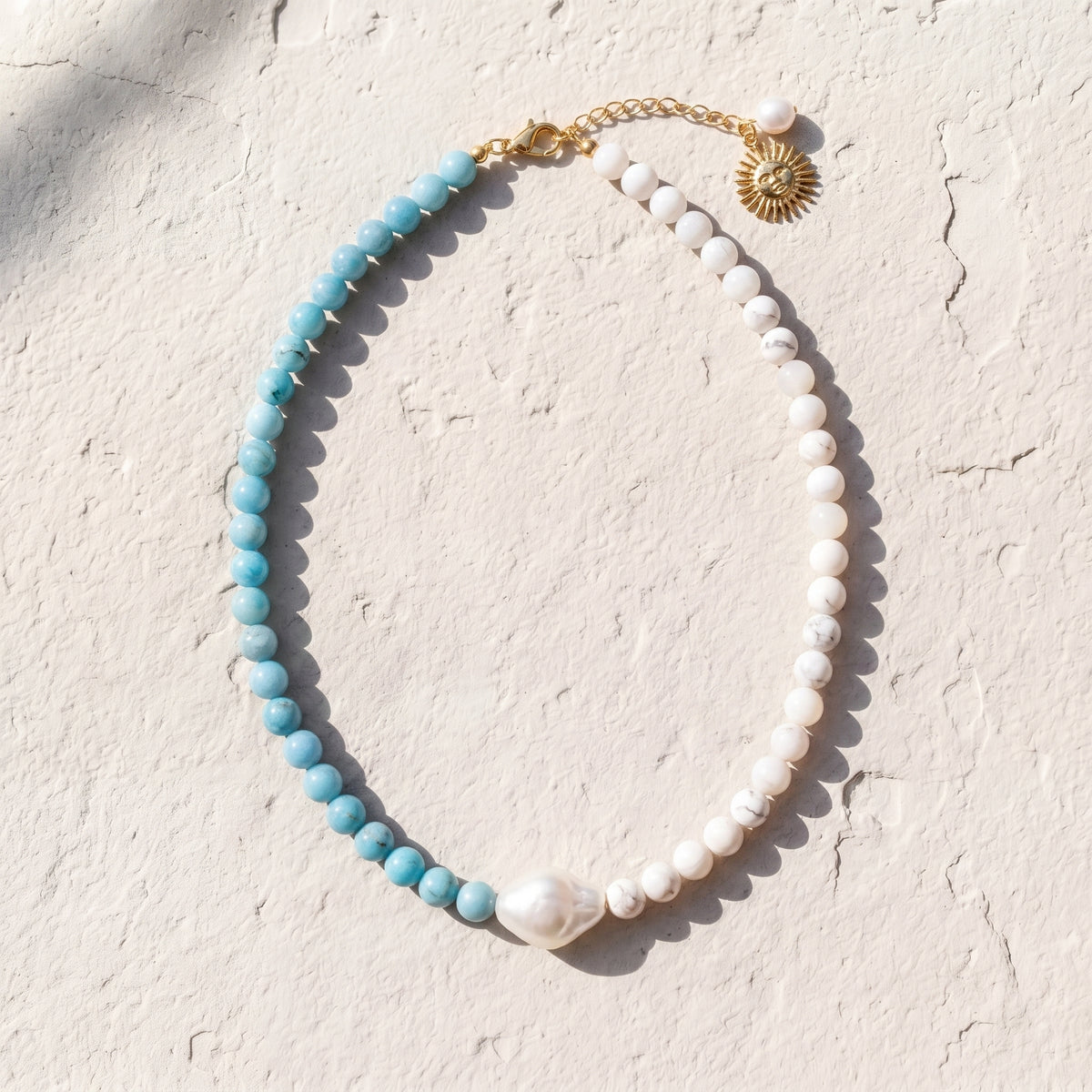 Collier perlé Argentins Albiceleste Pearl