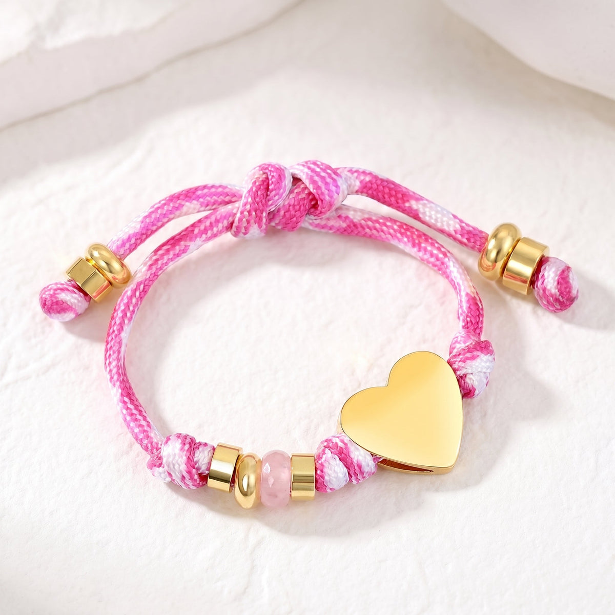 Seilarmband mit Liebesknoten