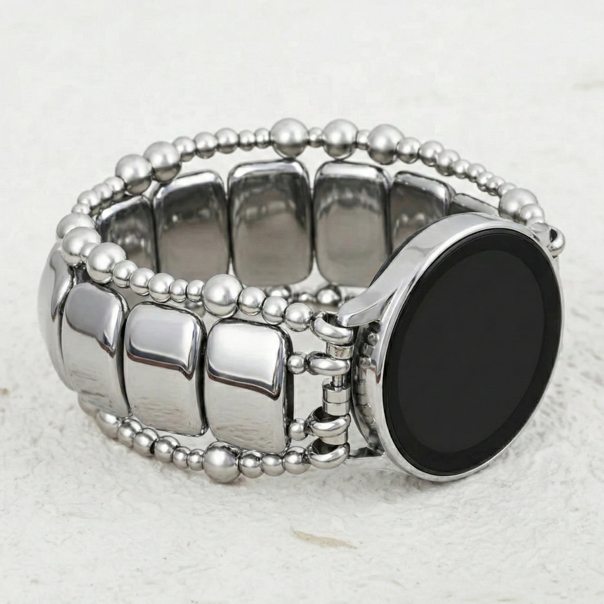 Platinum Noir Stretch Samsung Galaxy Uhrenarmband