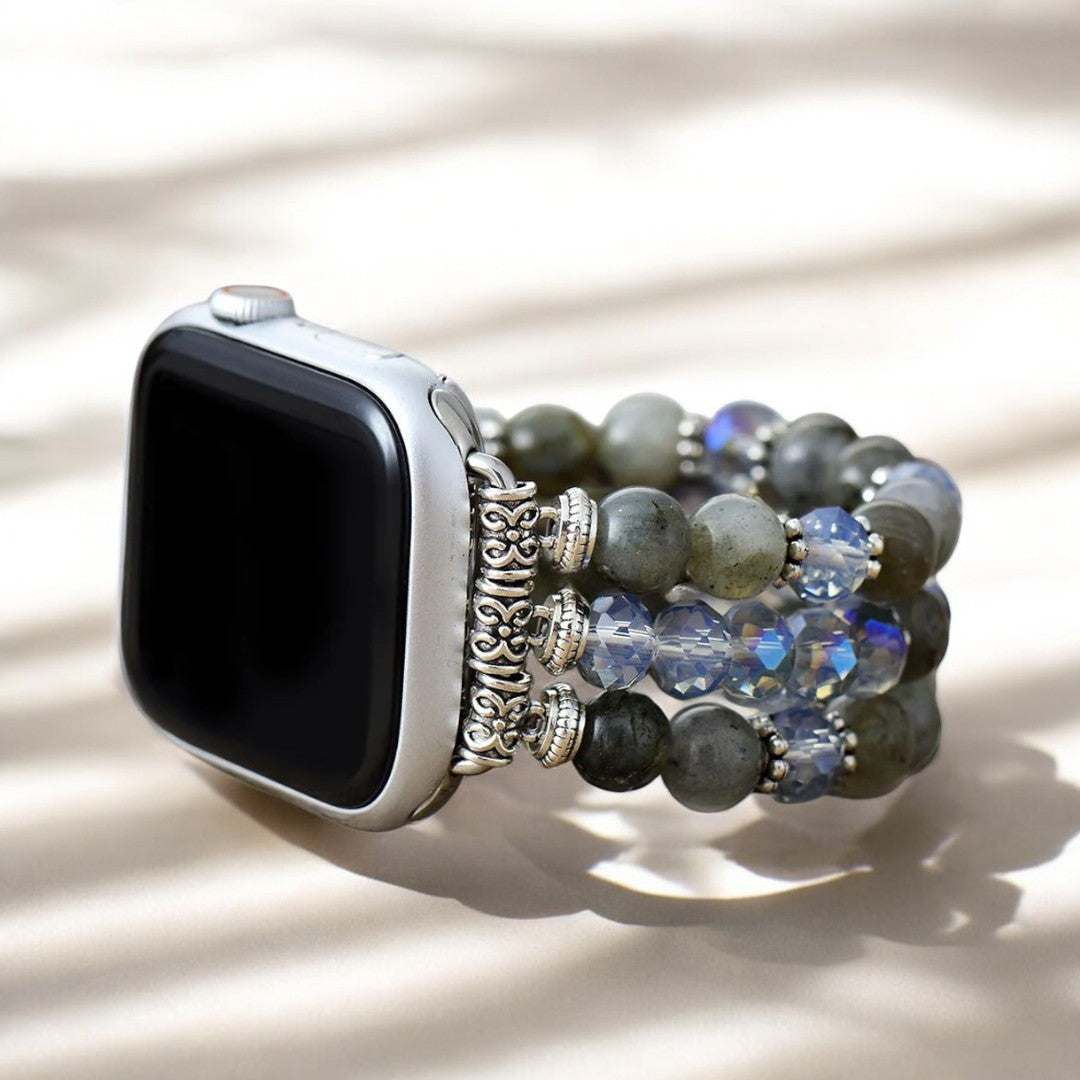 Agate Crystal Stretch Apple Watch Armband