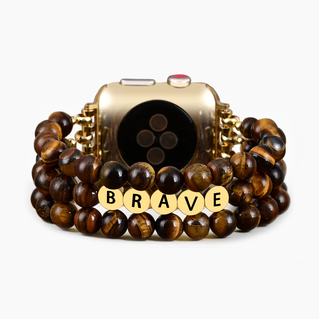Tiger Eye Brave Inspiration Apple Watch Armband