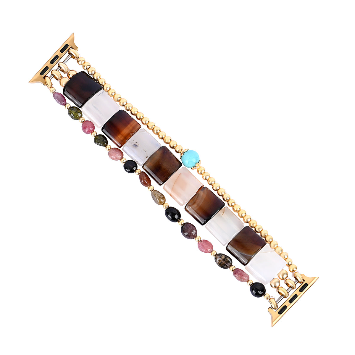 Bracelet extensible Apple Watch Tourmaline Midnight Bloom