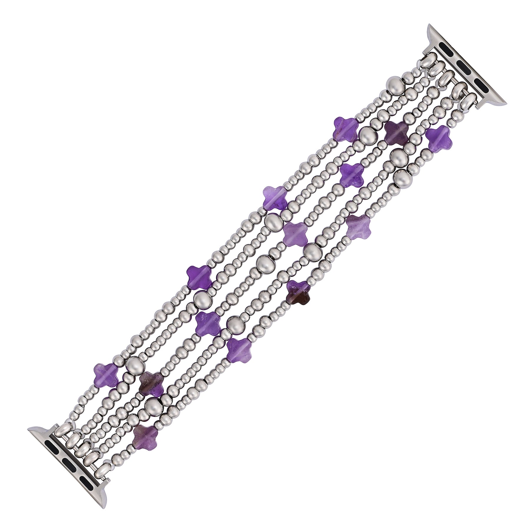 Celestial Charm Cross Stretch Apple Watch Armband