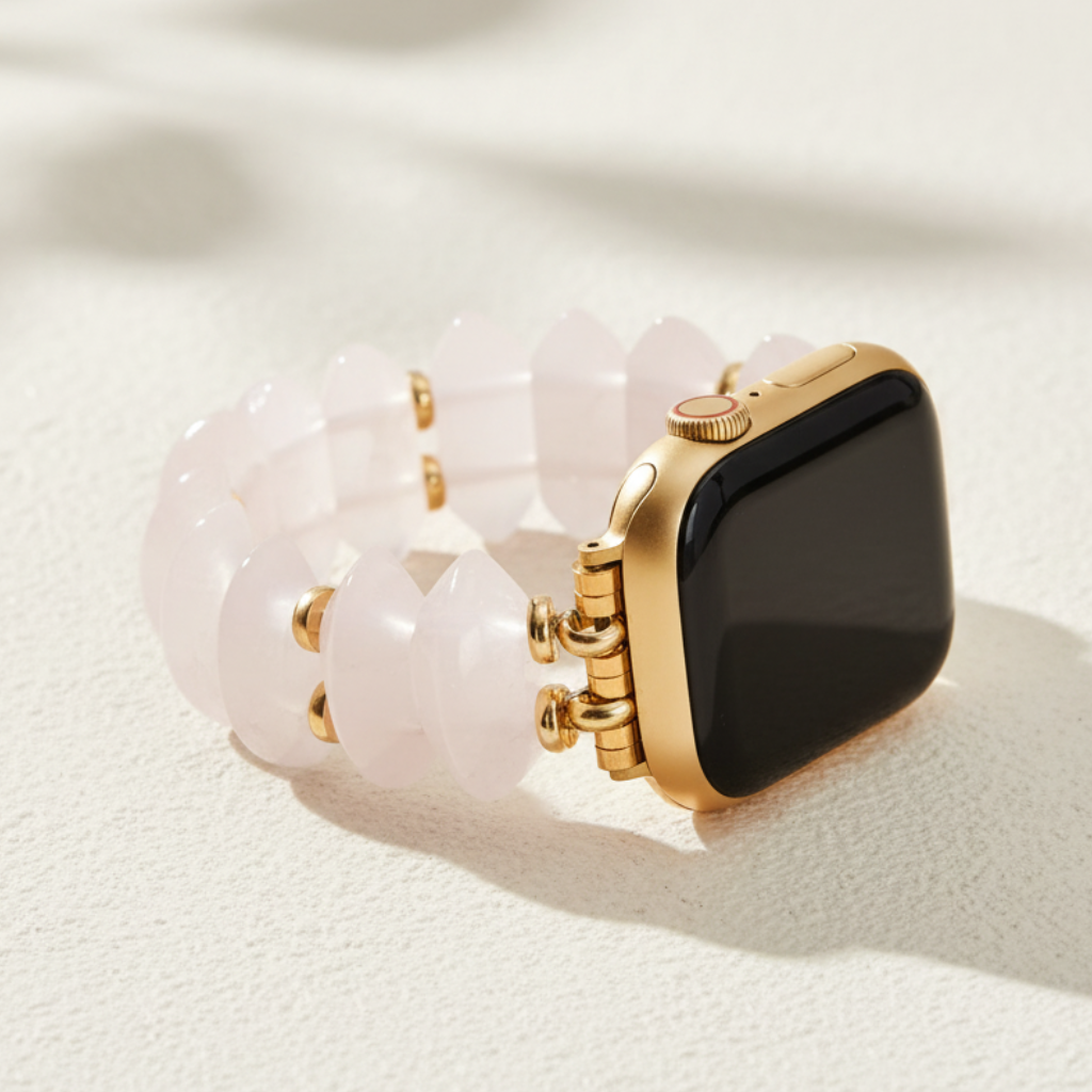 Bracelet extensible en quartz Loving pour Apple Watch