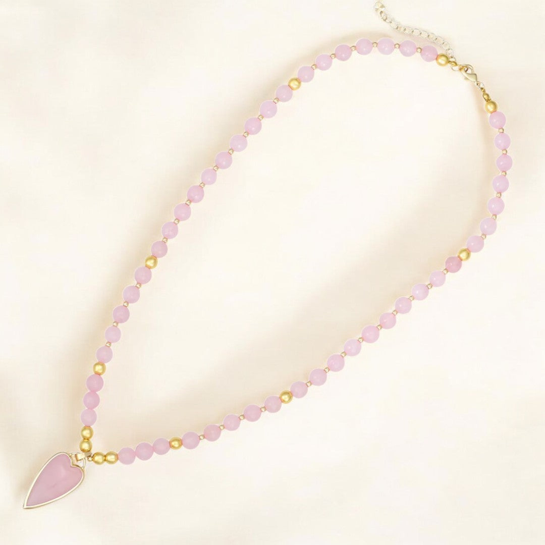 Valentinstags-Liebe Verlängerte Herz-Halskette