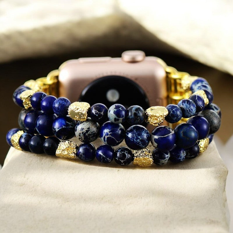 Emperor Jasper Royal Stretch Apple Watch Armband