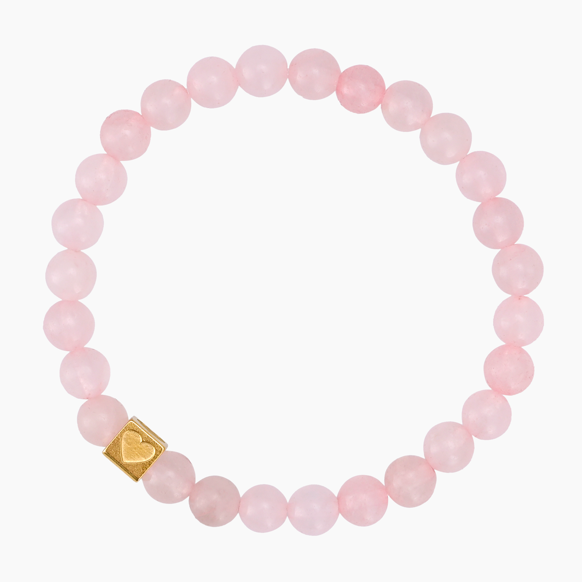 Valentinstags Gold Liebesperlen Armband