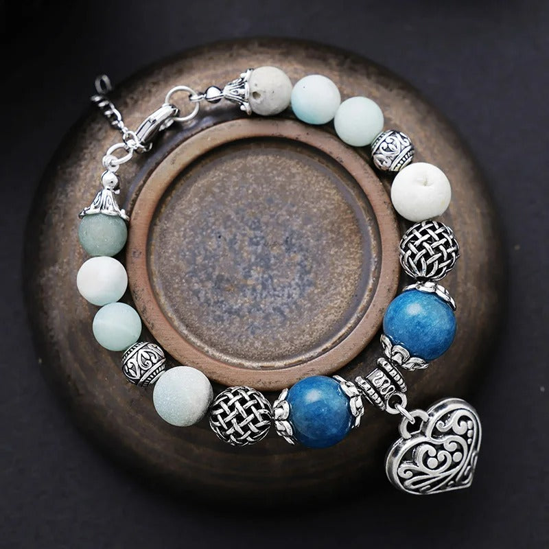 Ruhiges Herz Boho-Armband