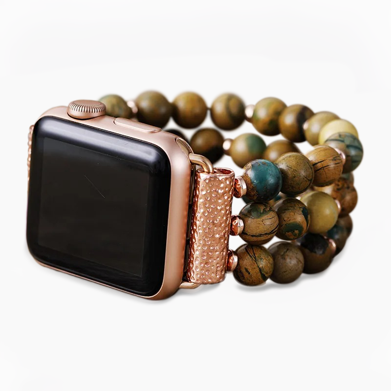 Forest Meadow Draconite Stretch Uhrenarmband