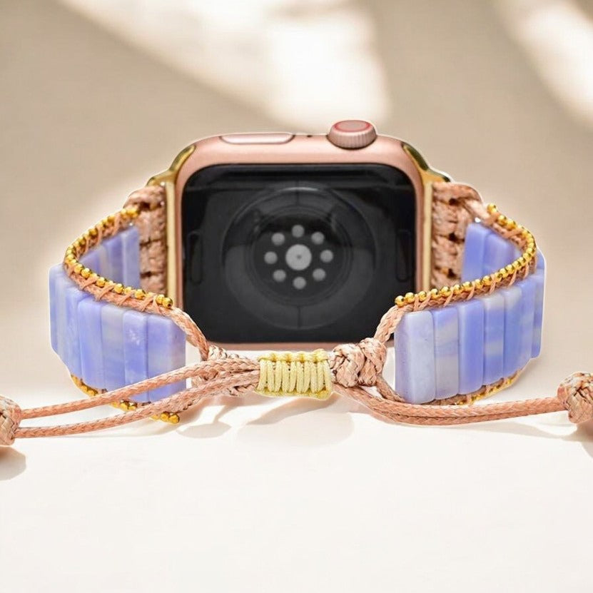 Plum Agate Apple Watch Armband