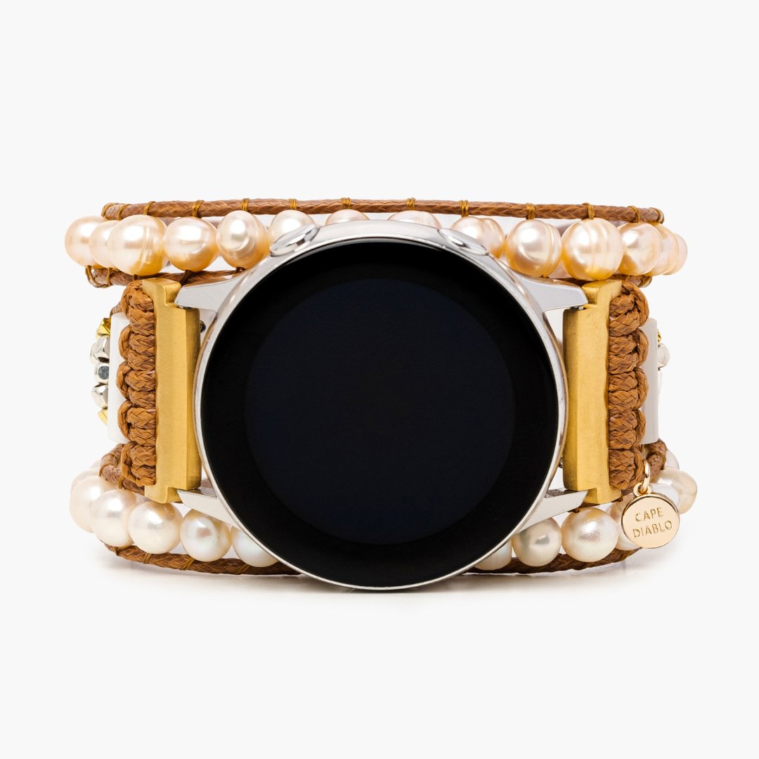 Freshwater Pearl Samsung Galaxy Watch Strap - Cape Diablo