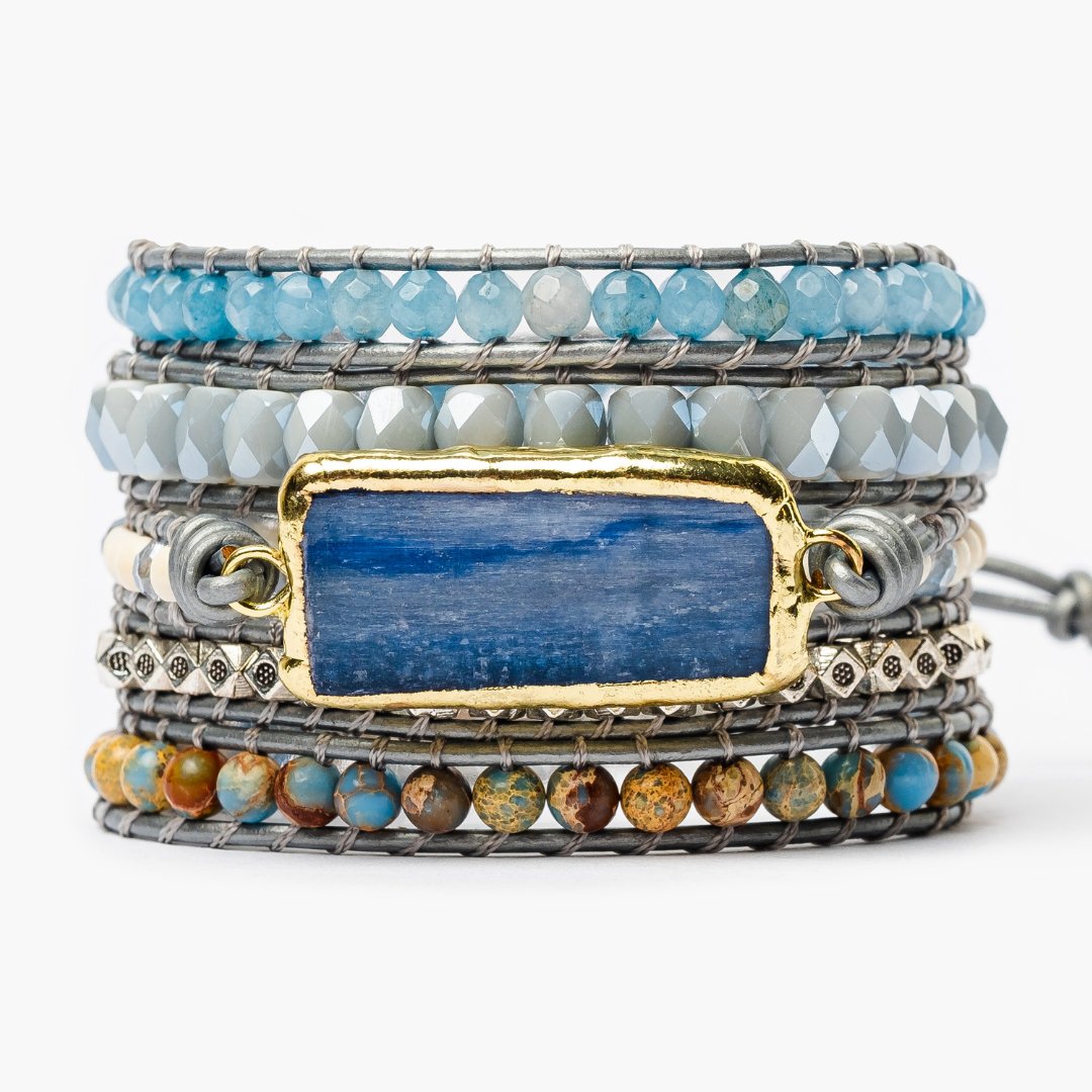 Healing Topaz Wrap Bracelet - Cape Diablo