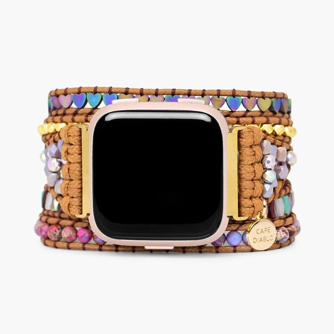 Intense Love Protection Fitbit Versa 2 Watch Strap - Cape Diablo