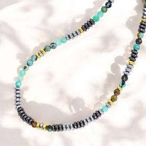 Collier en acier pour homme Steel Tide