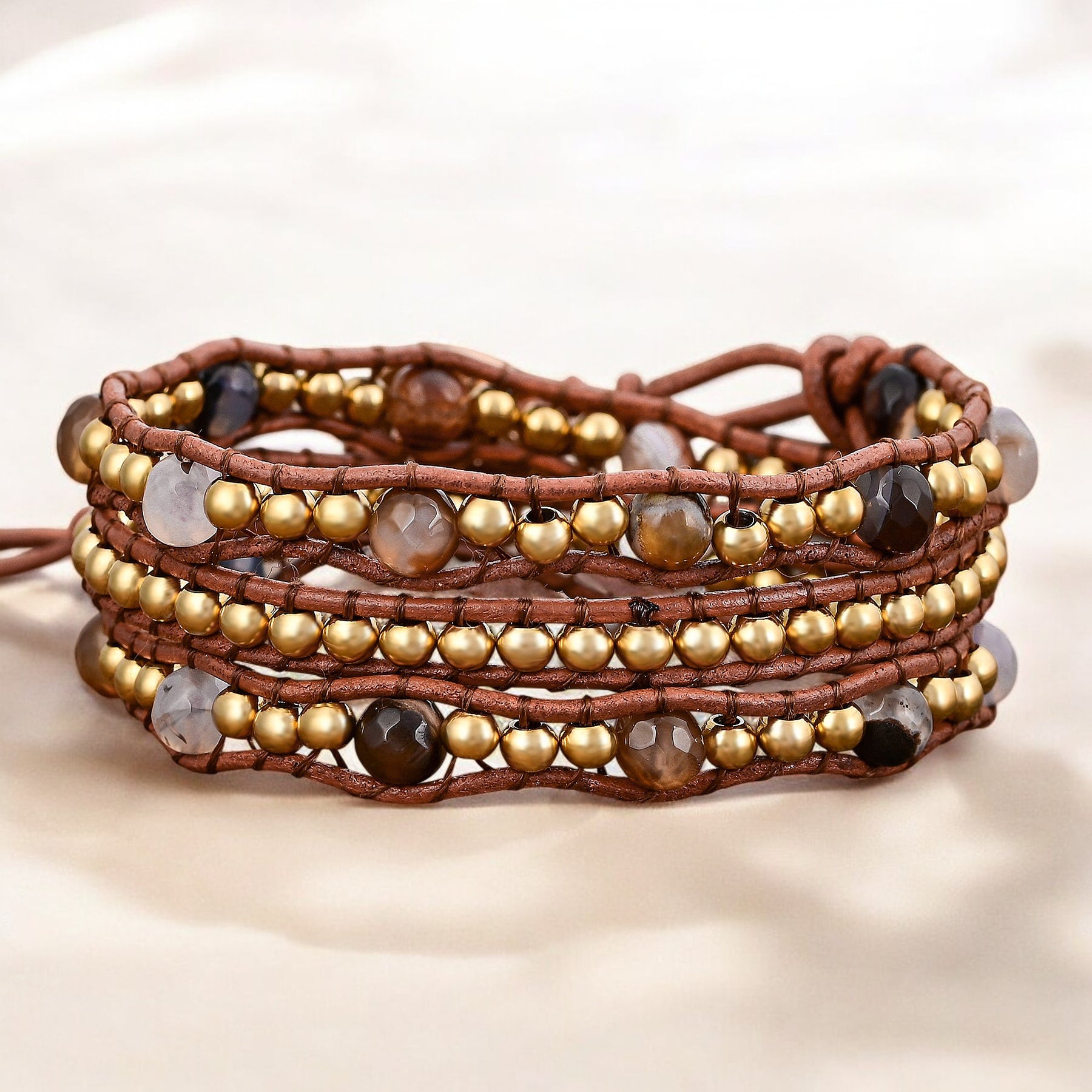 Bracelet enroulé Terra Glow