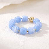 Azurblaues klobiges Armband