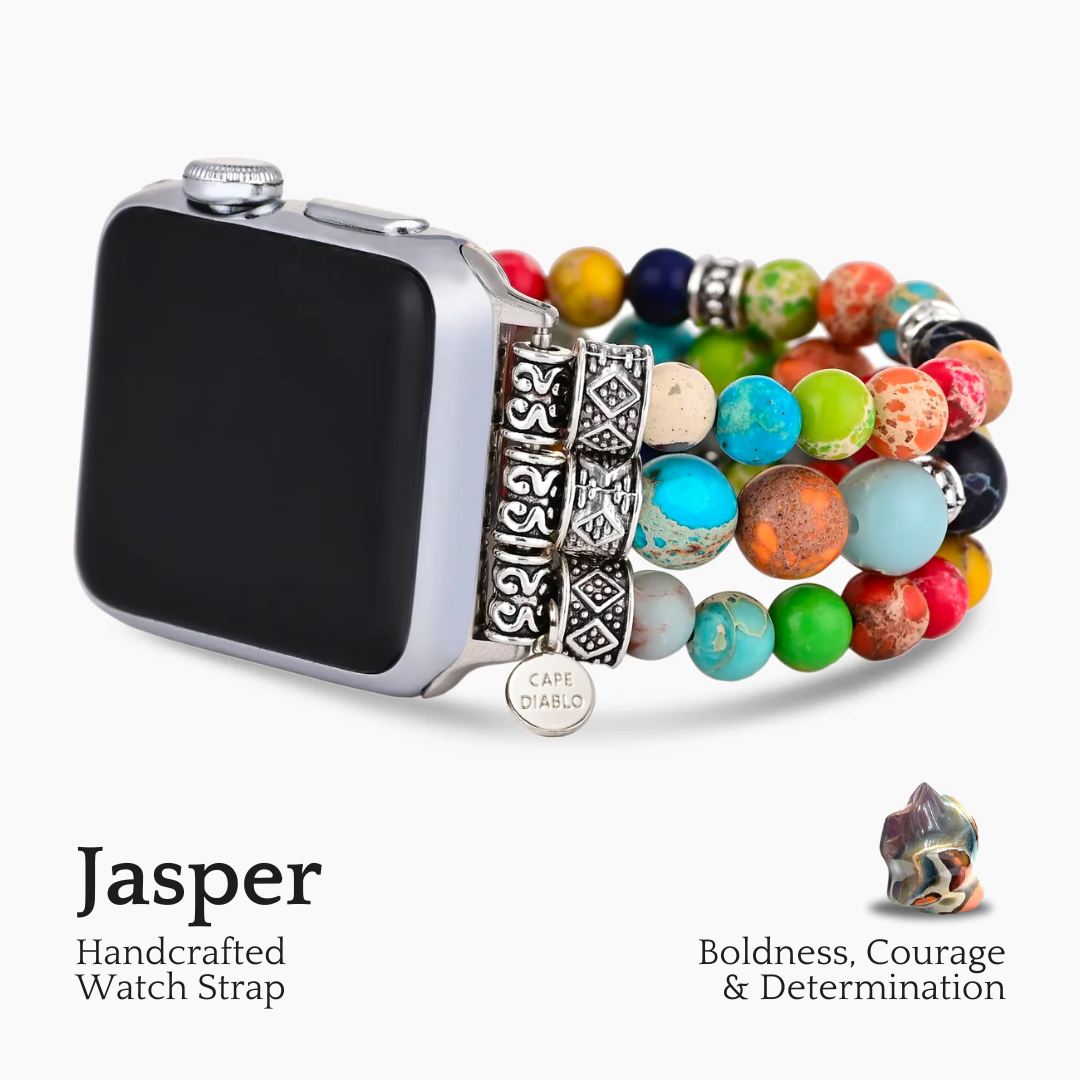 Lebendiges Chakra-Stretch Apple Watch Armband