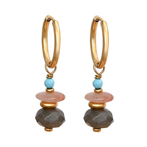 Aurora Labradorit Ohrringe