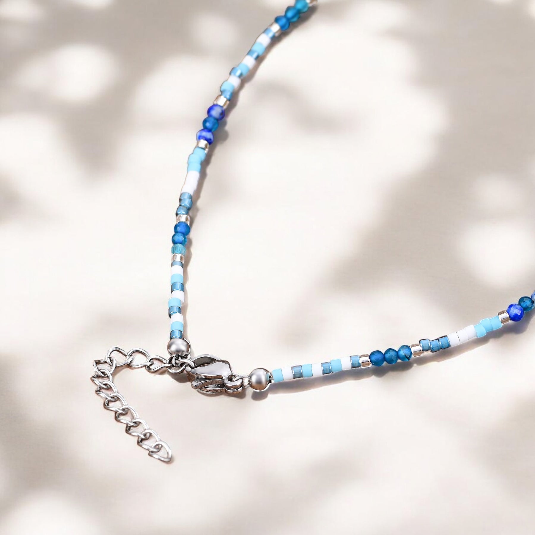 Ozeanbrise Lapis Fußkette