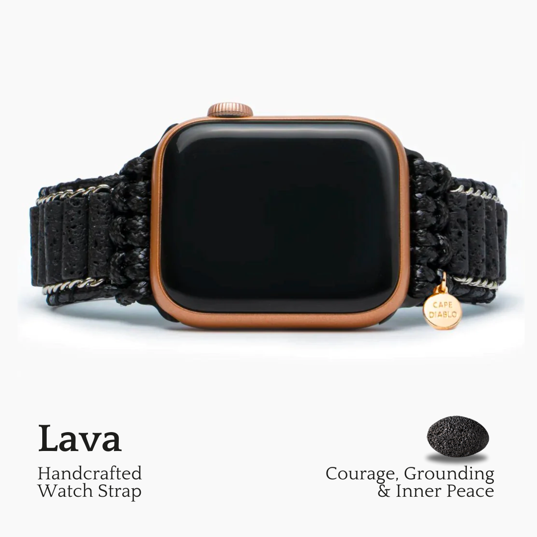 Intensives Lava Apple Watch Armband