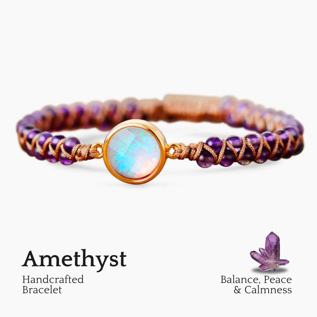 Bracelet de guérison Améthyste intense