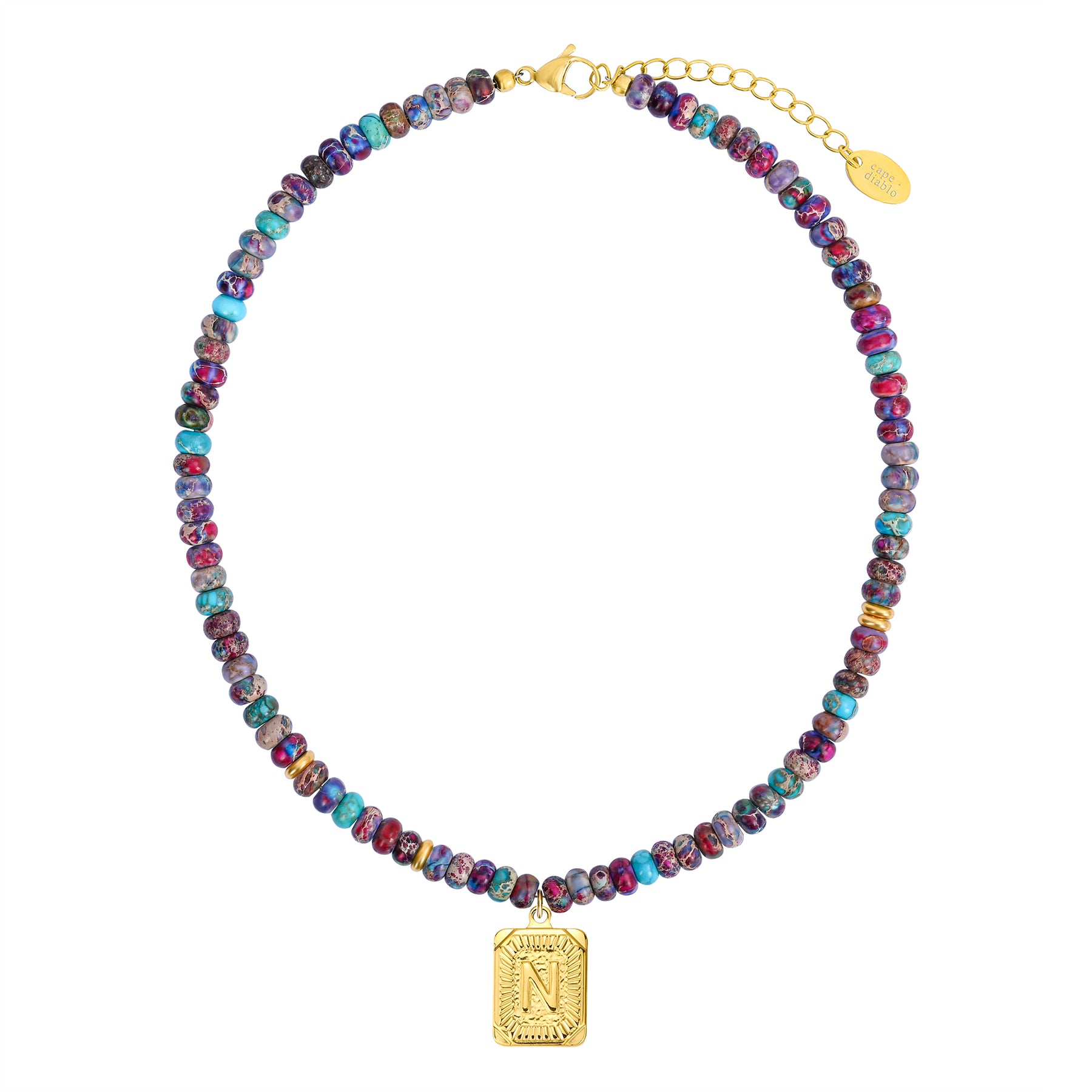 Lebendige Edelstein Anfangsblasen-Halskette