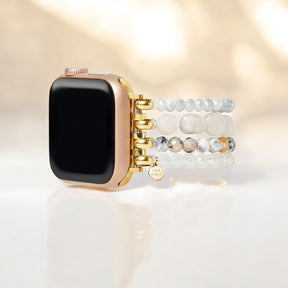 Mondschein-Achat-Harmonie Apple Watch Armband