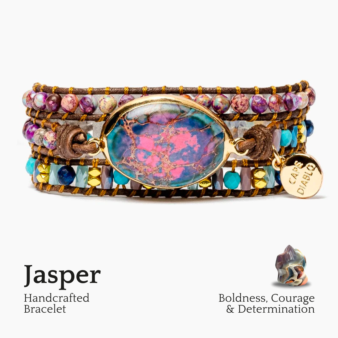 Bracelet enroulé Intense Emperor Jasper