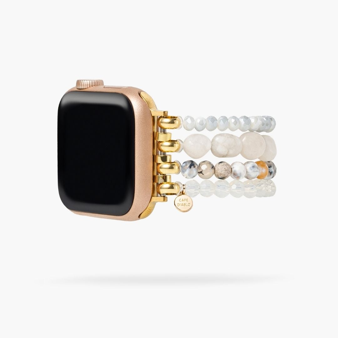 Mondschein-Achat-Harmonie Apple Watch Armband