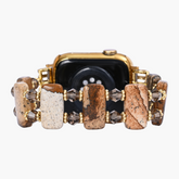 Bracelet extensible Desert Jasper Apple Watch