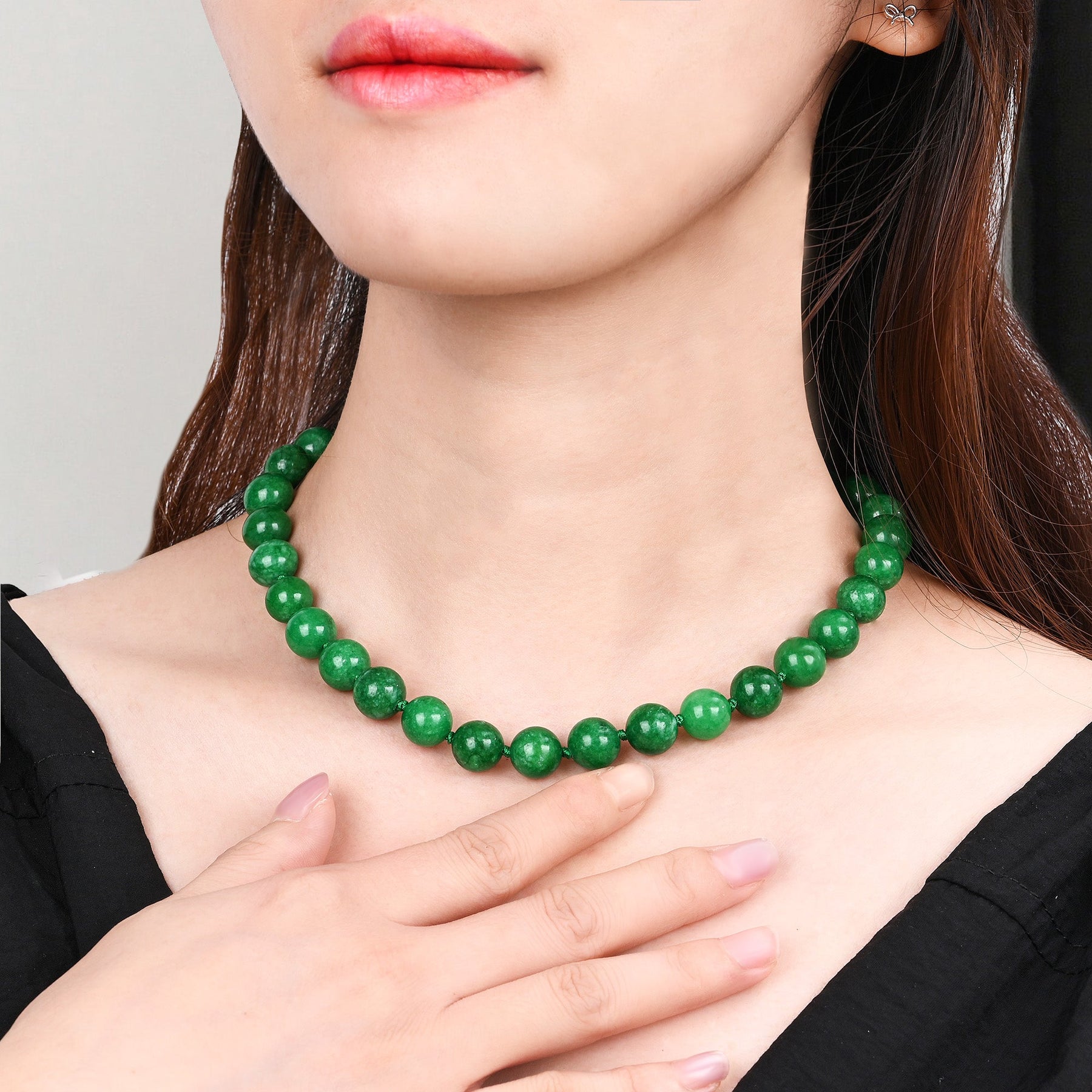 Smaragdgeist Halsband Choker