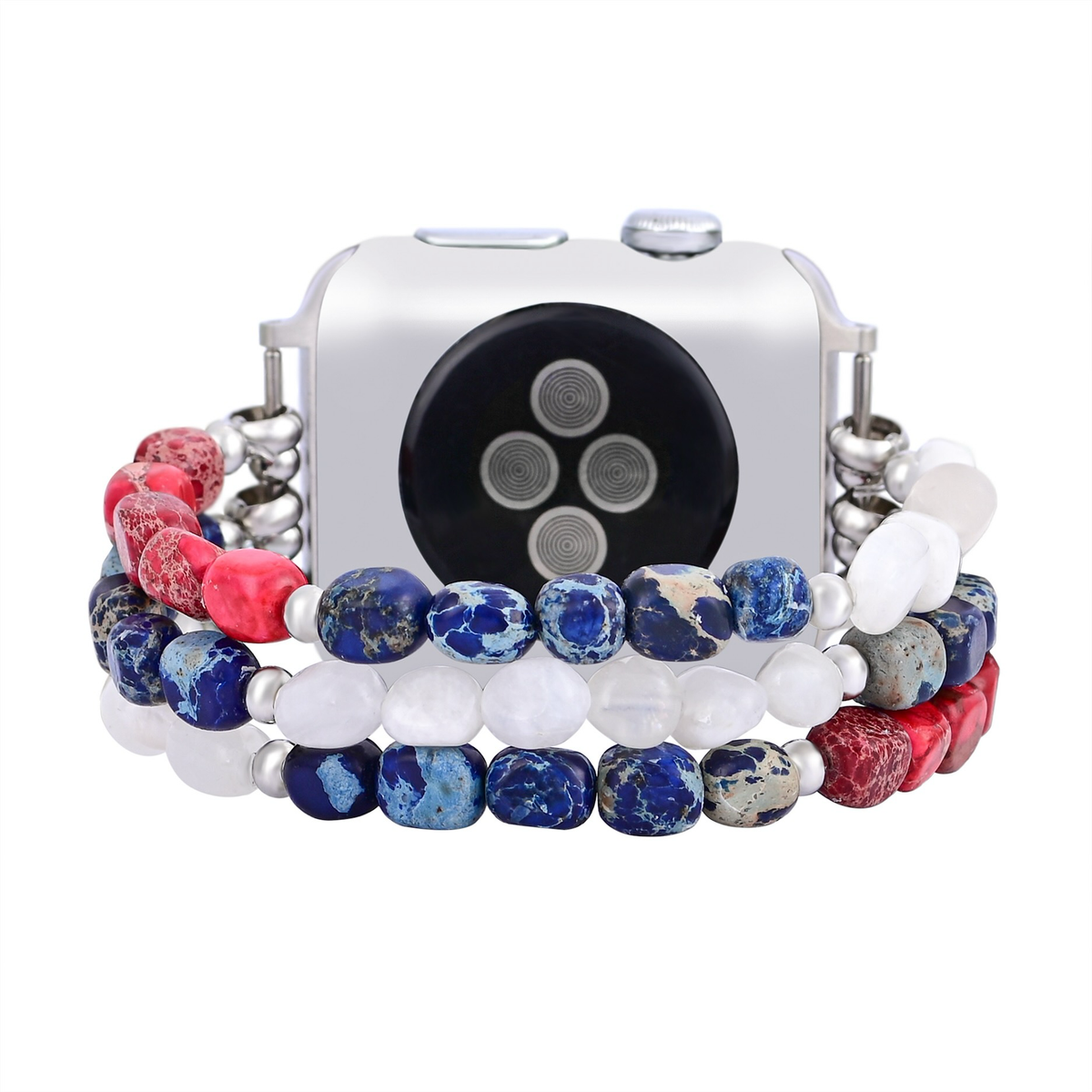 Bracelet Apple Watch extensible Flamme de l'Indépendance