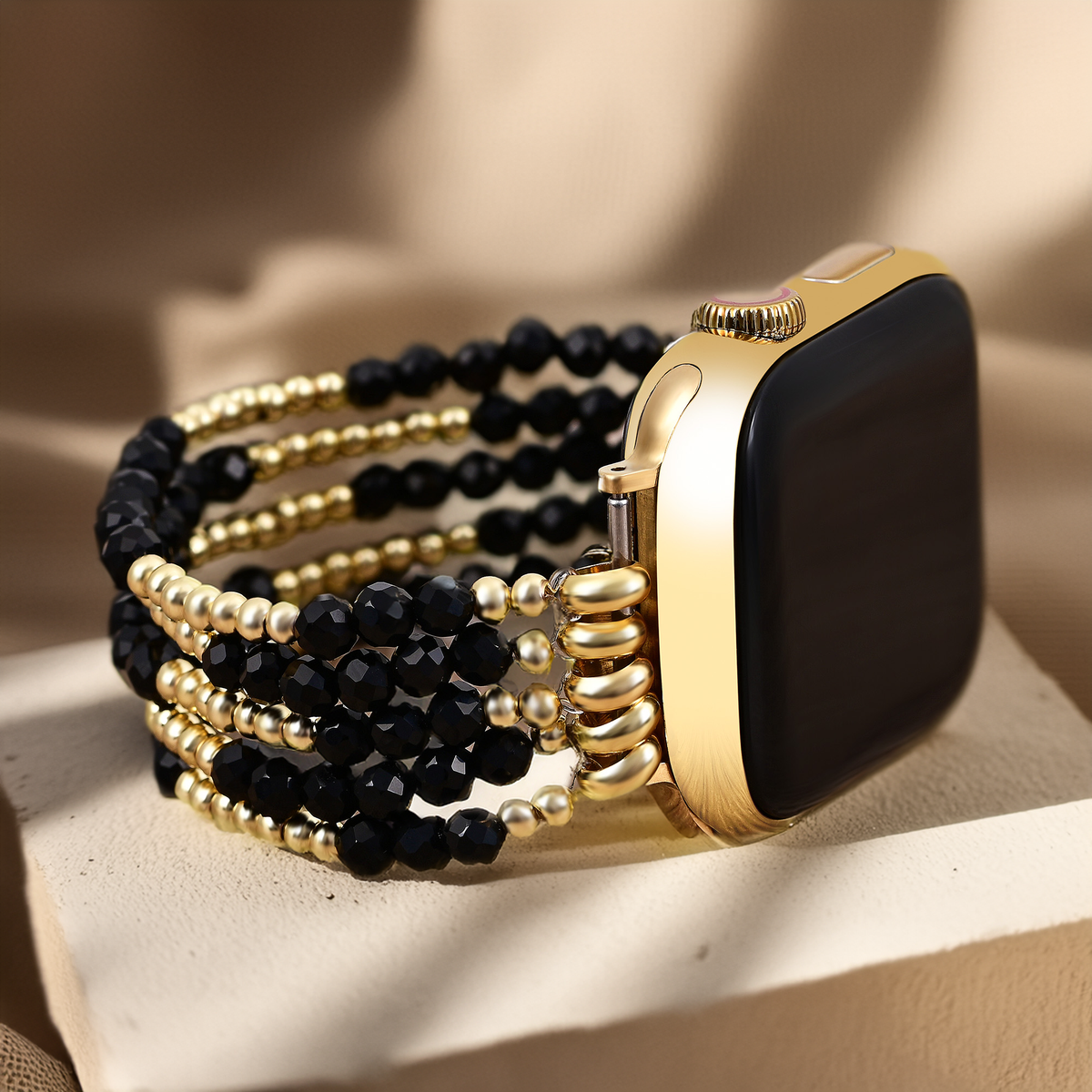 Bracelet extensible Luxury Link pour Apple Watch