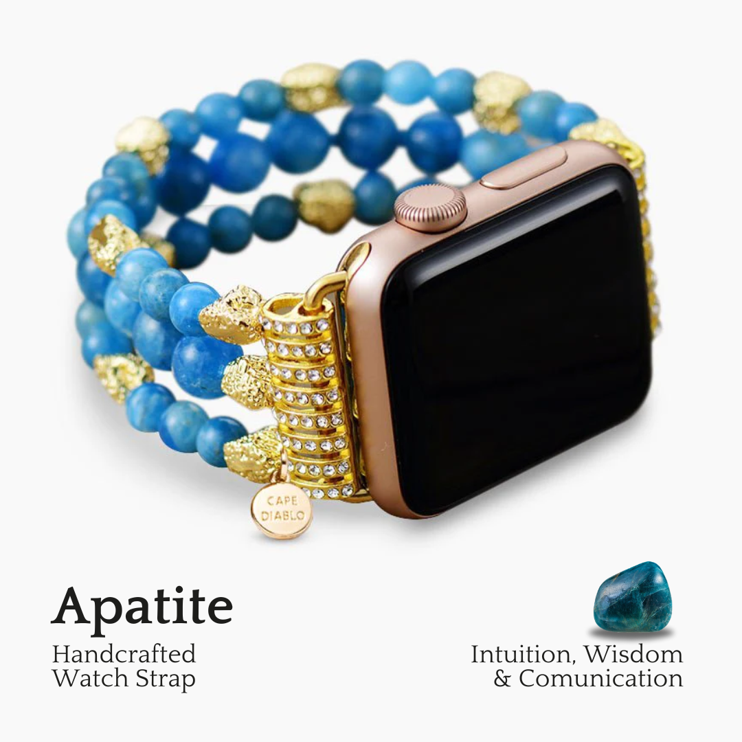 Bracelet Apple Watch Apatite Gleam Stretch