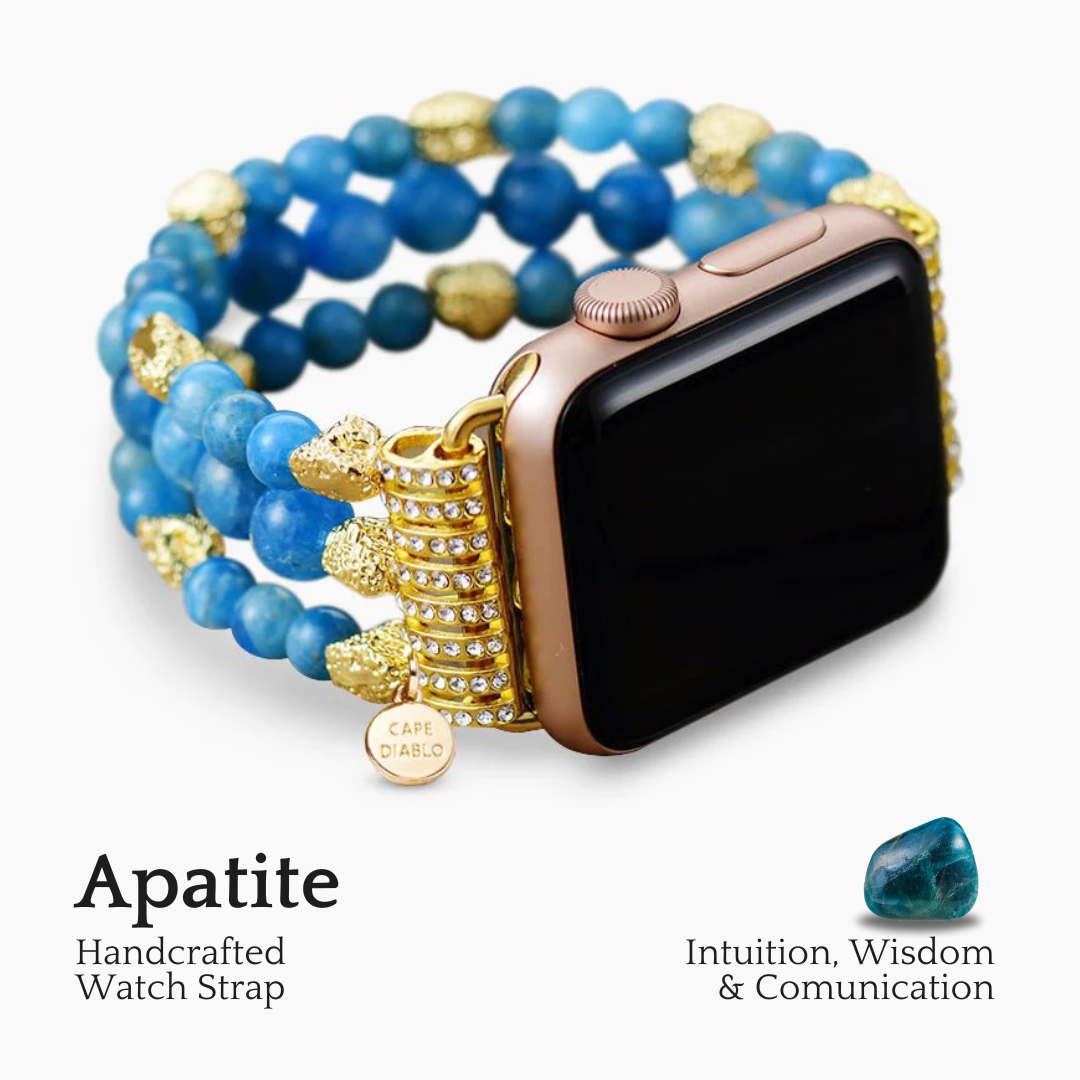 Bracelet Apple Watch extensible Apatite Gleam