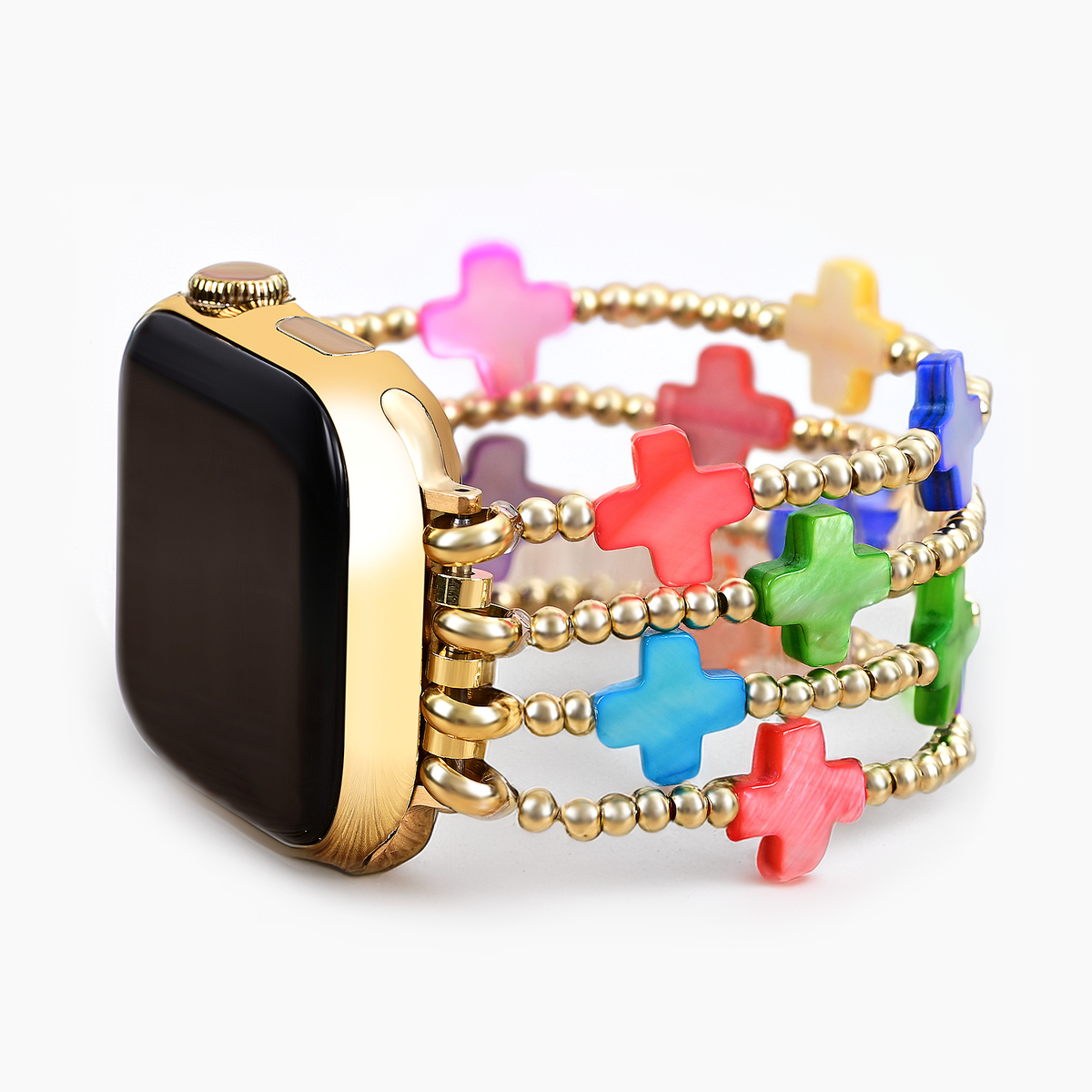 Bracelet Apple Watch Chakra Cross Stretch