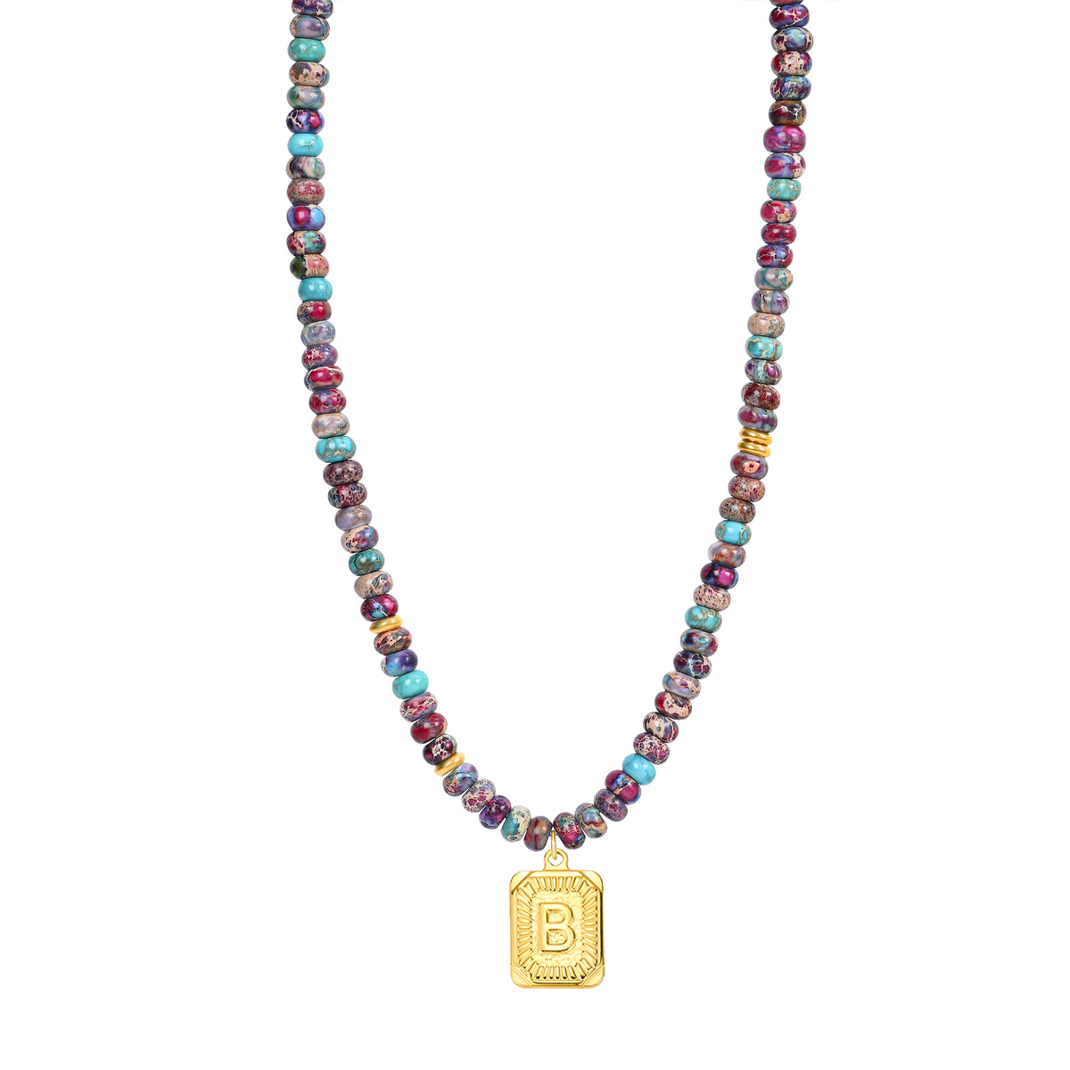 Lebendige Edelstein Anfangsblasen-Halskette