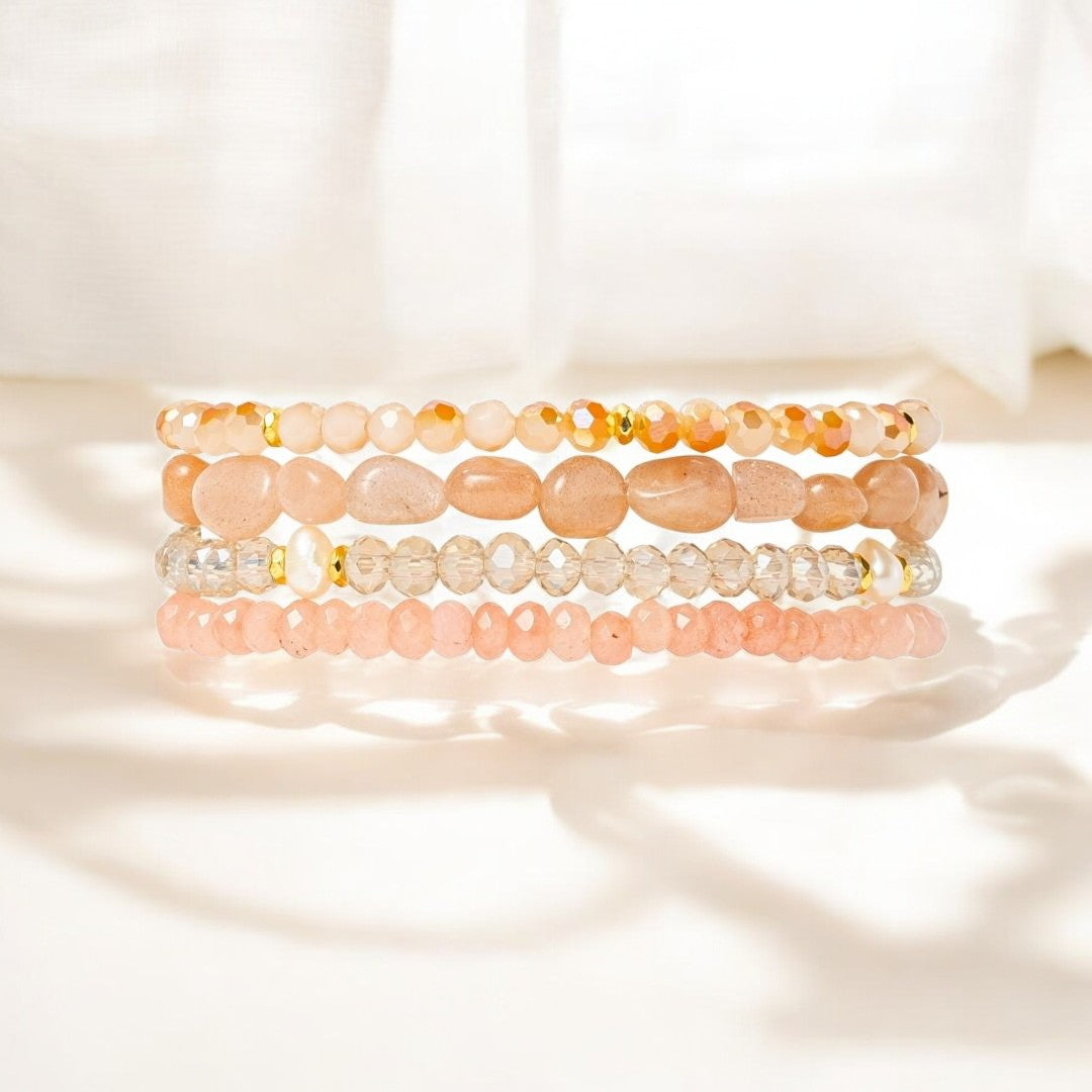 Orangefarbenes Symphonie-Armband für Apple Watch