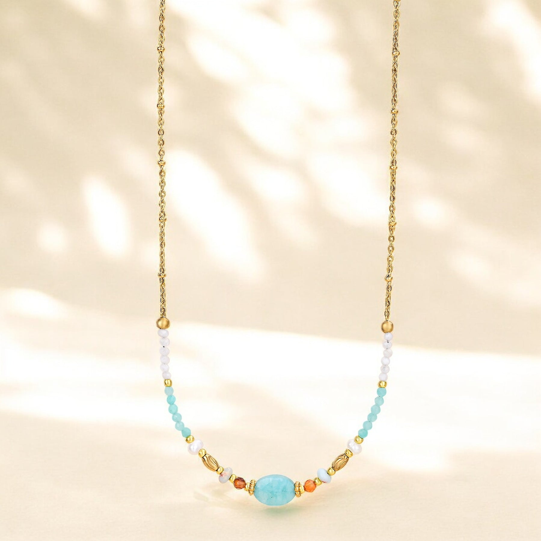 Collier en amazonite Ocean Breeze